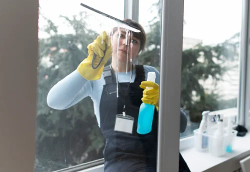 Nettoyage de vitres intérieures et extérieures à Sammeron